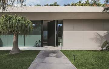 SYNUA - Pivot Corian® safety door by OIKOS VENEZIA - view 3